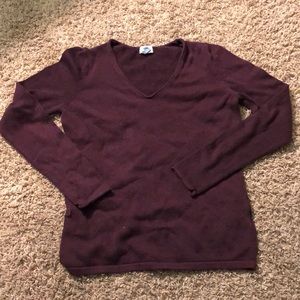 Plum old navy sweater